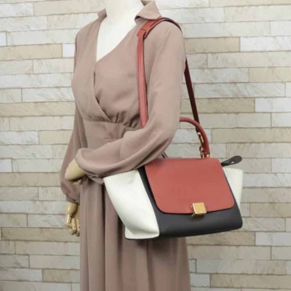 Celine Trapeze Multicolor Handbag